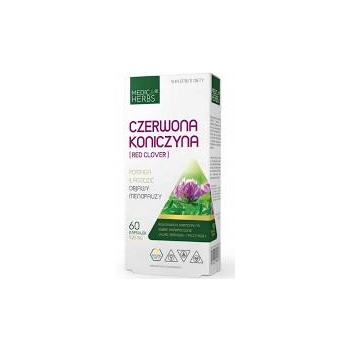 Czerwona koniczyna (Red clover) ekstrakt 60 kaps Medica Herbs